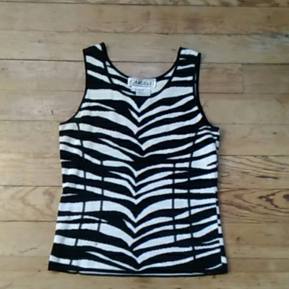 Pre-owned Carlisle Two Piece Knit Jacket and Tank - Picture 7 of 7